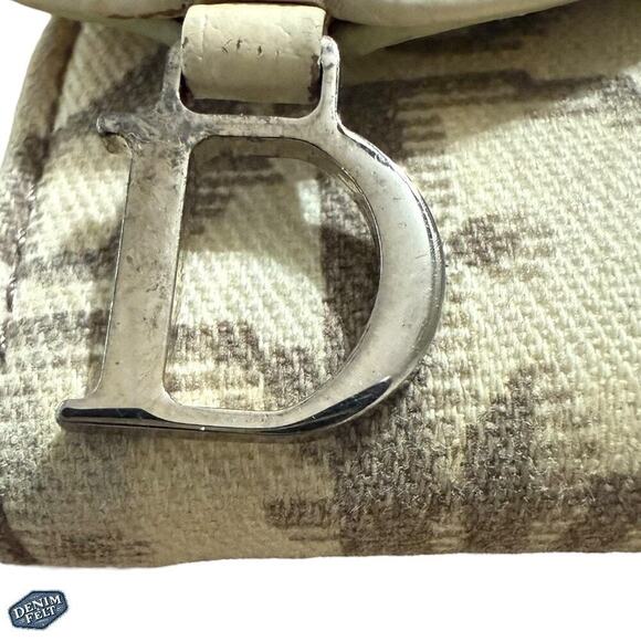 Christian Dior Vintage Diorissimo Floral Embroidered Trotter Wallet/Key Holder - Picture 6 of 16